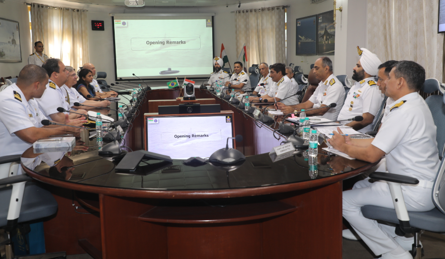 Brazilian Navy Delegation Visits New Delhi